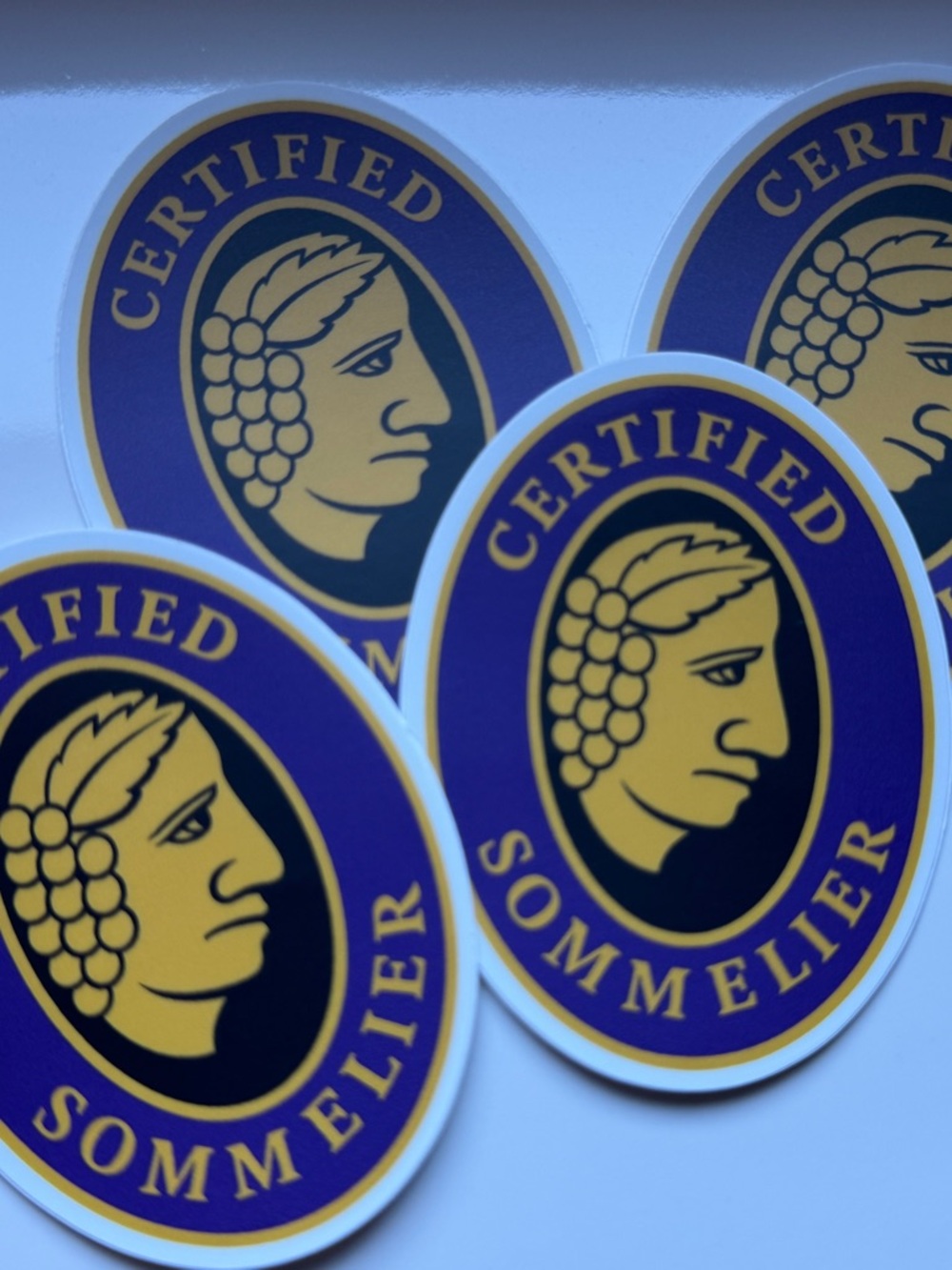 Certified Sommelier Vinyl Sticker